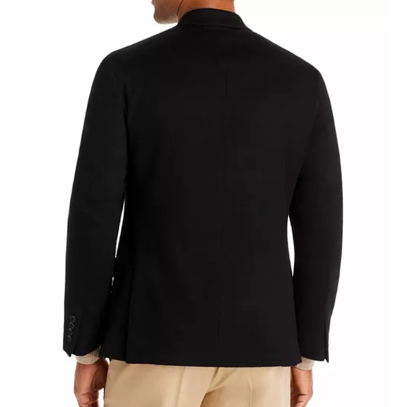 100% Italian Cashmere Blazer VEUC -Black 40S as measured listed as 37S - Picture 2 of 13